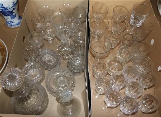 Collection of mostly 19th & early 20th Century glass